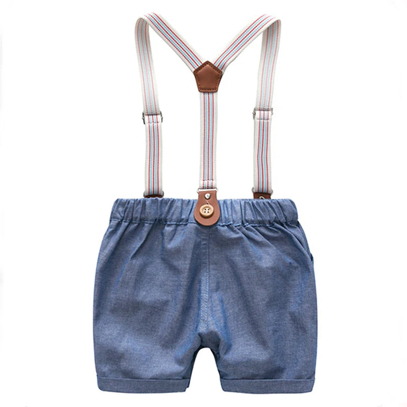 Conjunto Body + Short com Suspensório