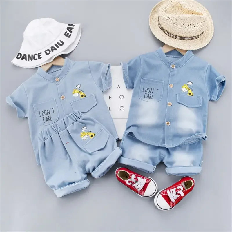 Conjunto Jeans Girafa Boy