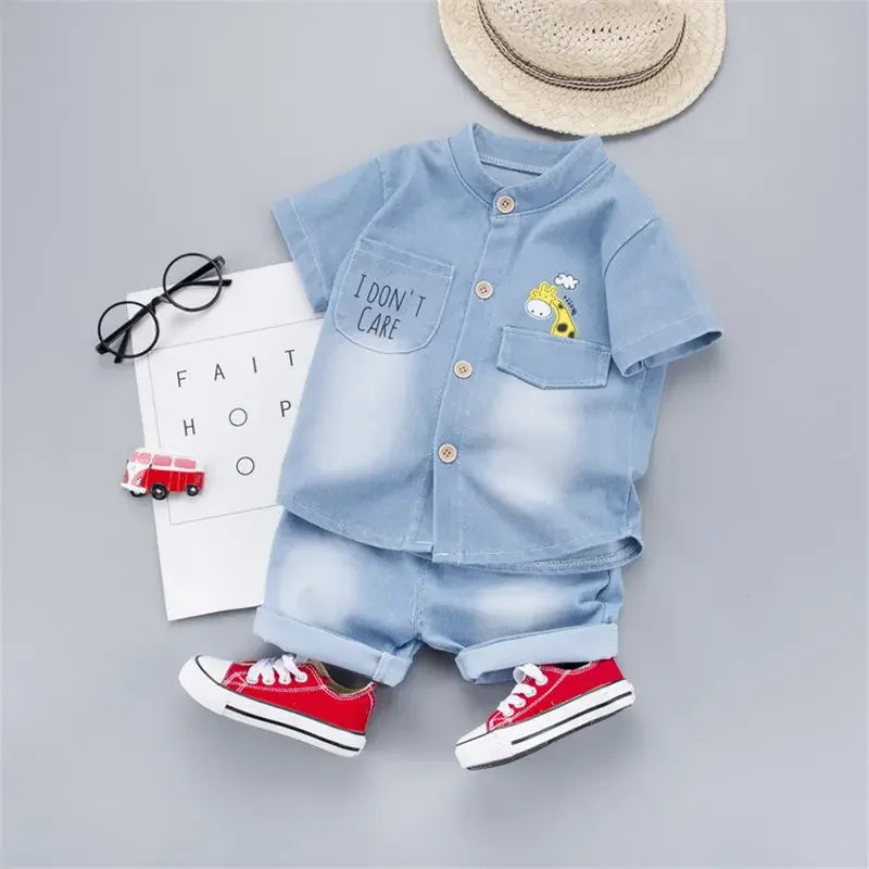 Conjunto Jeans Girafa Boy